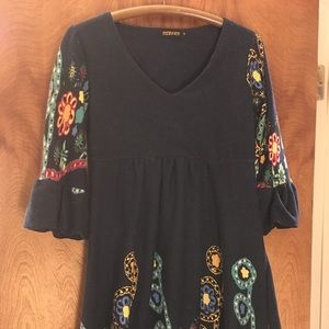 Reborn vintage blue dress
